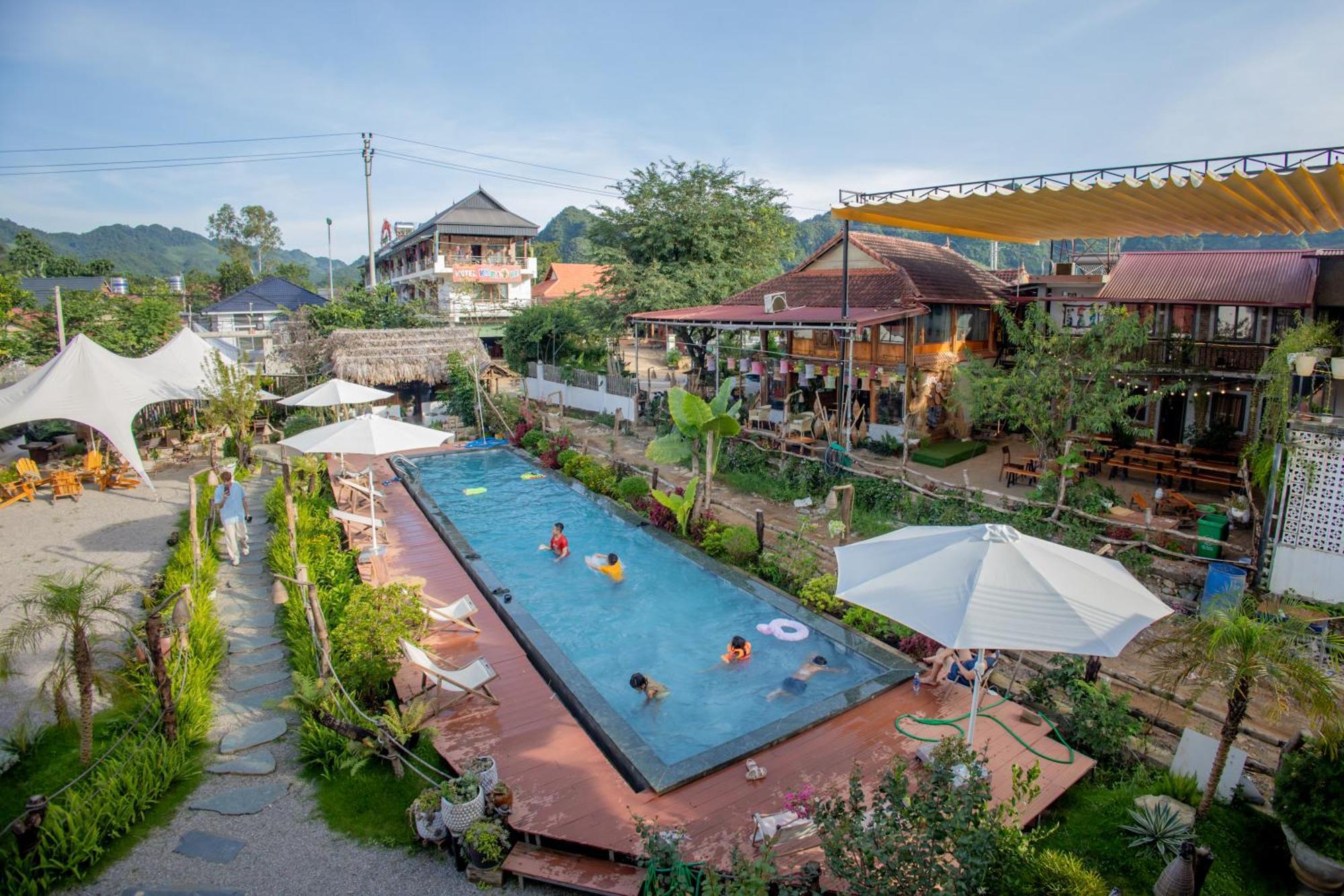 Noong Oi Homestay モクチャウ エクステリア 写真